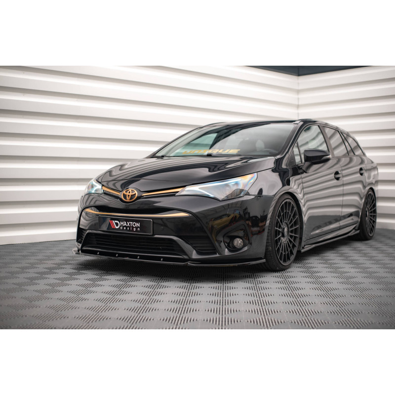 SPLITTER ANTERIORE V.2 Toyota Avensis Mk3 Facelift (Cod. M-TO-AV-3F2-FD2G)