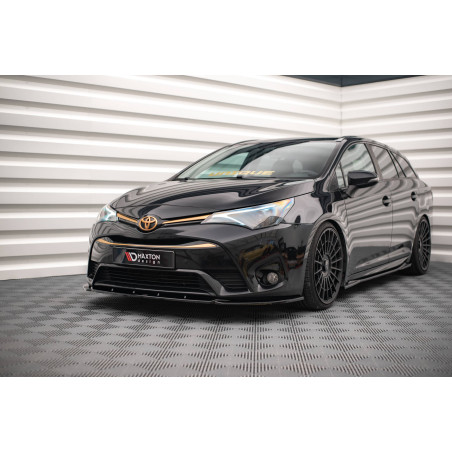 SPLITTER ANTERIORE V.2 Toyota Avensis Mk3 Facelift (Cod. M-TO-AV-3F2-FD2G)