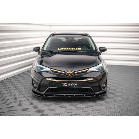 SPLITTER ANTERIORE V.2 Toyota Avensis Mk3 Facelift (Cod. M-TO-AV-3F2-FD2G)