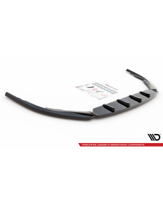 SPLITTER ANTERIORE V.2 Toyota Avensis Mk3 Facelift (Cod. M-TO-AV-3F2-FD2G)
