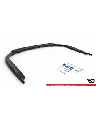 Splitter posteriore (con barre verticali) Toyota Avensis Wagon Mk3 Facelift (Cod. M-TO-AV-3F2-RD1G+R