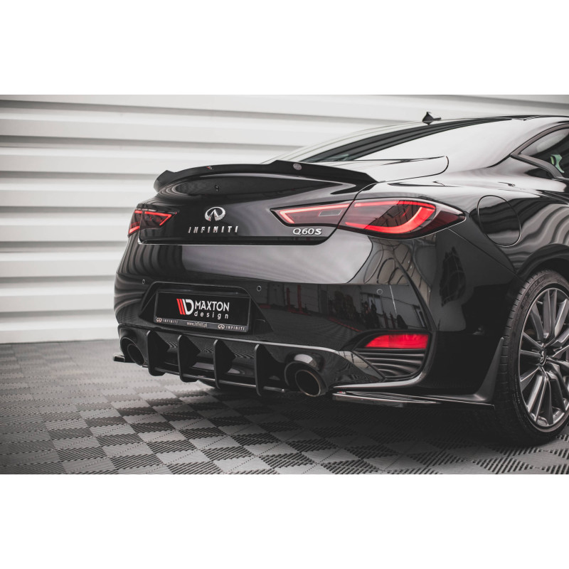 DIFFUSORE POSTERIORE street pro Infiniti Q60 S Mk2 (Cod. M-INQ60S2CNC-RS1B)