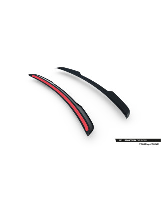 Spoiler Cap adatto a Dodge Grand Caravan Mk5 Facelift (Cod. M-DO-GC-5F-CAP1G)