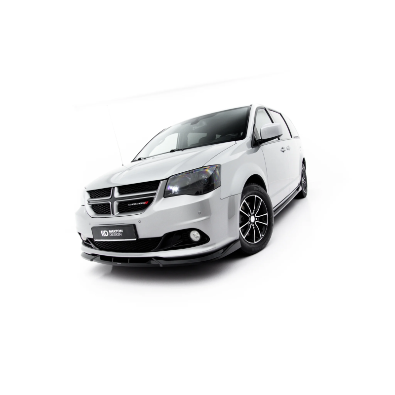 Splitter anteriore adatto a Dodge Grand Caravan Mk5 Facelift (Cod. M-DO-GC-5F-FD1G)