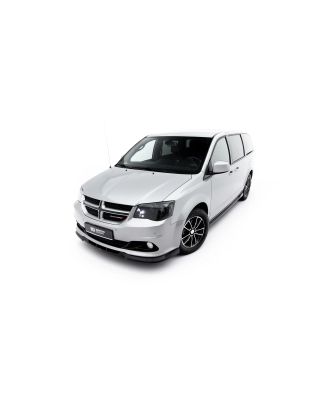 Splitter anteriore adatto a Dodge Grand Caravan Mk5 Facelift (Cod. M-DO-GC-5F-FD1G)