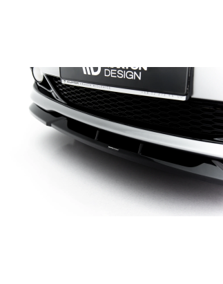 Splitter anteriore adatto a Dodge Grand Caravan Mk5 Facelift (Cod. M-DO-GC-5F-FD1G)