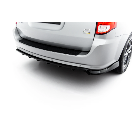 Splitter posteriore (con barre verticali) adatto a Dodge Grand Caravan Mk5 Facelift (Cod. M-DO-GC-5F