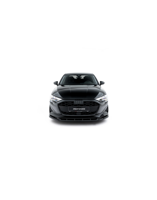 Splitter anteriore V.2 adatto a Audi A3 Sedan 8Y Facelift (Cod. M-AU-A3-8YF-S-FD2G)