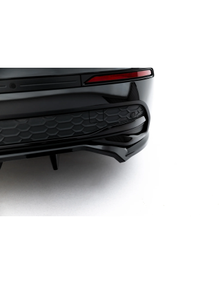 Splitter posteriore (con barre verticali) adatto a Audi A3 Sedan 8Y Facelift (Cod. M-AU-A3-8YF-S-RD1
