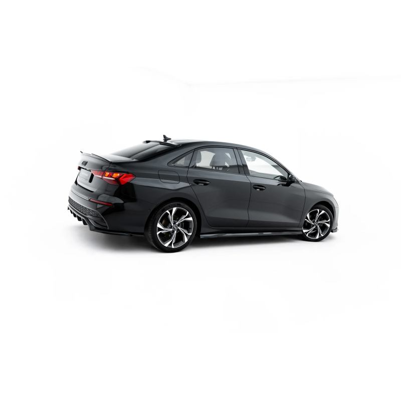 Diffusori minigonne adatti a Audi A3 Sedan 8Y Facelift (Cod. M-AU-A3-8YF-S-SD1G)