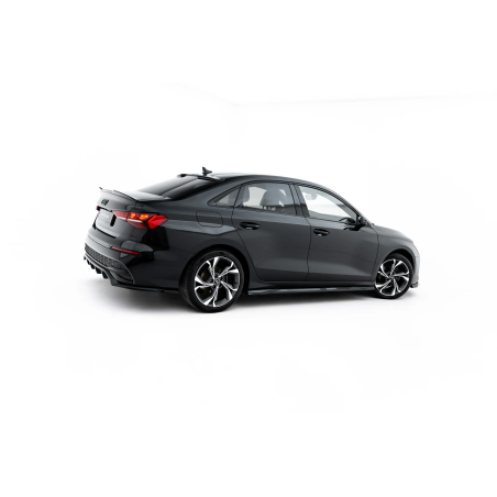 Diffusori minigonne adatti a Audi A3 Sedan 8Y Facelift (Cod. M-AU-A3-8YF-S-SD1G)