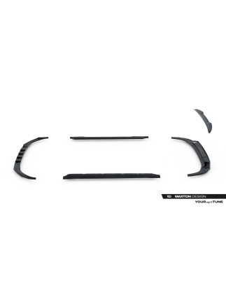 Splitters set adatto a Audi A3 Sedan 8Y Facelift (Cod. M-AU-A3-8YF-S-SET)