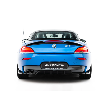 Splitter posteriore (con barre verticali) V.2 adatto a BMW Z4 M-Pack E89 Facelift (Cod. M-BM-Z4-89F-