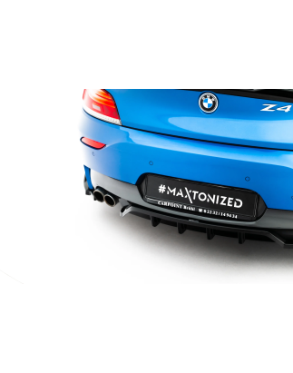 Splitter posteriore (con barre verticali) V.2 adatto a BMW Z4 M-Pack E89 Facelift (Cod. M-BM-Z4-89F-