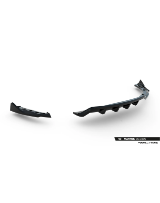 Splitter posteriore (con barre verticali) V.2 adatto a BMW Z4 M-Pack E89 Facelift (Cod. M-BM-Z4-89F-