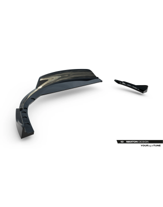 Splitter posteriore (con barre verticali) V.2 adatto a BMW Z4 M-Pack E89 Facelift (Cod. M-BM-Z4-89F-