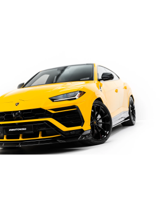 Splitter anteriore in fibra di carbonio preimpregnato adatto a Lamborghini Urus Mk 1 (Cod. M-CF-LA-U