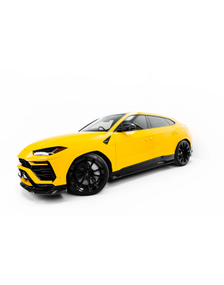 Diffusori minigonne in fibra di carbonio pre impregnato adatto a Lamborghini Urus Mk 1 (Cod. M-CF-LA