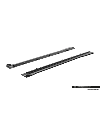 Diffusori minigonne in fibra di carbonio pre impregnato adatto a Lamborghini Urus Mk 1 (Cod. M-CF-LA