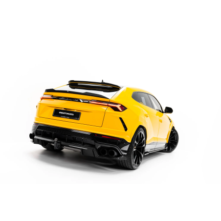 Splitter posteriore in fibra di carbonio (con barre verticali) adatto a Lamborghini Urus Mk 1 (Cod. 