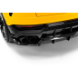 Splitter posteriore in fibra di carbonio (con barre verticali) adatto a Lamborghini Urus Mk 1 (Cod. 