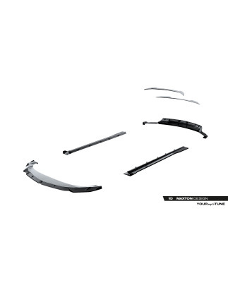Splitters set in fibra di carbonio pre impregnato adatto a Lamborghini Urus Mk1 (Cod. M-CF-LA-UR-1-S