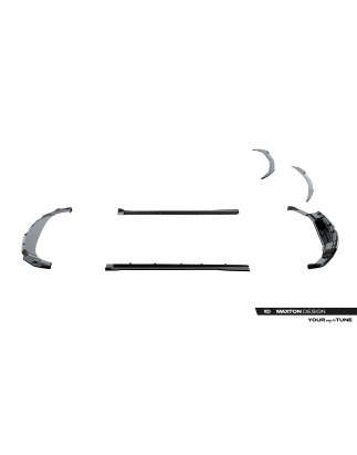 Splitters set in fibra di carbonio pre impregnato adatto a Lamborghini Urus Mk1 (Cod. M-CF-LA-UR-1-S