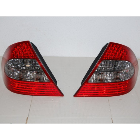 Fari Posteriori Mercedes W211 06-09 4P Led Red (Cod. E-FAME063)