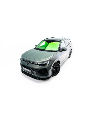 Splitter anteriore V.2 adatto a Volkswagen Tayron R-Line Mk1 (Cod. M-VW-TAY-1-RLINE-FD2G)