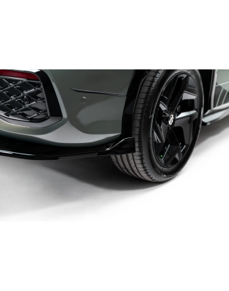 Splitter posteriore (con barre verticali) adatto a Volkswagen Tayron R-Line Mk1 (Cod. M-VW-TAY-1-RLI
