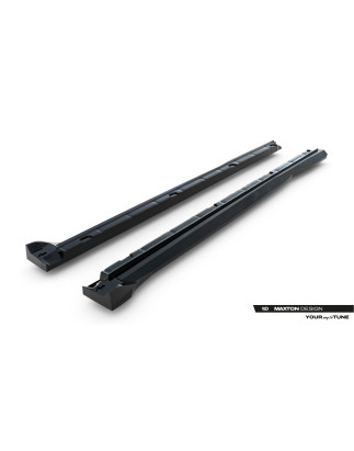 Diffusori minigonne adatti a Volkswagen Tayron R-Line Mk1 (Cod. M-VW-TAY-1-RLINE-SD1G)