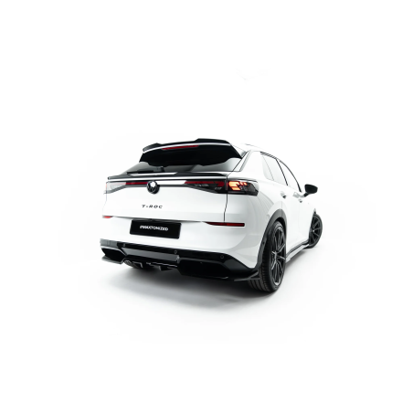 Spoiler cap inferiore adatto a Volkswagen T-Roc R-Line Mk2 (Cod. M-VW-T-ROC-2-RLINE-CAP2G)
