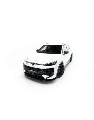 Splitter anteriore adatto a Volkswagen T-Roc R-Line Mk2 (Cod. M-VW-T-ROC-2-RLINE-FD1G)