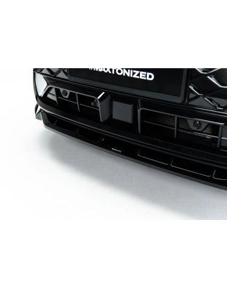 Splitter anteriore adatto a Volkswagen T-Roc R-Line Mk2 (Cod. M-VW-T-ROC-2-RLINE-FD1G)
