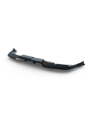 Splitter posteriore (con barre verticali) adatto a Volkswagen T-Roc R-Line Mk2 (Cod. M-VW-T-ROC-2-RL