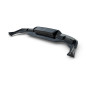 Splitter posteriore (con barre verticali) adatto a Volkswagen T-Roc R-Line Mk2 (Cod. M-VW-T-ROC-2-RL