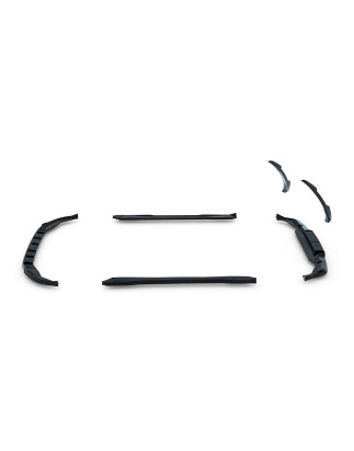 Splitters set adatto a Volkswagen T-Roc R-Line Mk2 (Cod. M-VW-T-ROC-2-RLINE-SET)