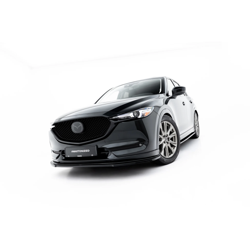 Splitter anteriore adatto a Mazda CX-5 Mk2 (Cod. M-MA-CX-5-2F-FD1G)