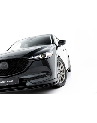Splitter anteriore adatto a Mazda CX-5 Mk2 (Cod. M-MA-CX-5-2F-FD1G)