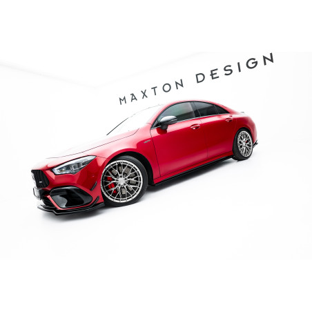 Diffusori minigonne adatti a Mercedes-AMG CLA 45 Aero C118 Facelift (Cod. M-ME-CLA-118-45AMG-SD1G)