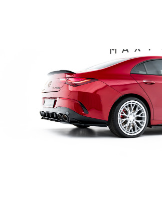 Splitters laterali posteriori adatto a Mercedes-AMG CLA 45 Aero C118 Facelift (Cod. M-ME-CLA-118-45A