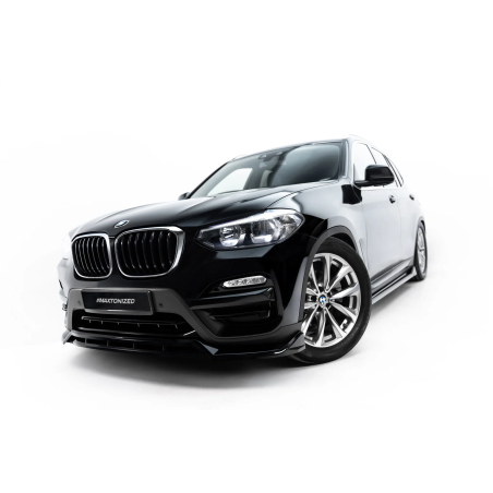 Splitter anteriore adatto a BMW X3 G01 (Cod. M-BM-X3-01-FD2G+FD2RG)