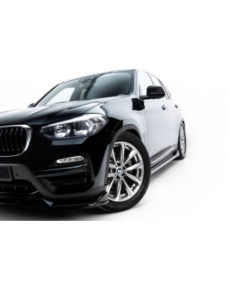 Splitter anteriore adatto a BMW X3 G01 (Cod. M-BM-X3-01-FD2G+FD2RG)