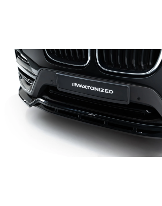 Splitter anteriore adatto a BMW X3 G01 (Cod. M-BM-X3-01-FD2G+FD2RG)