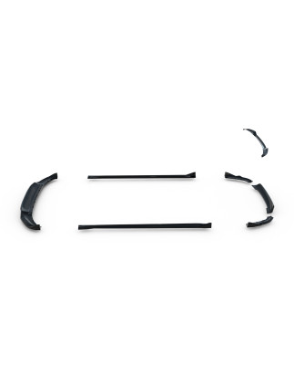 Splitters set adatto a BMW X3 G01 (Cod. M-BM-X3-01-SET)