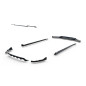 Splitters set adatto a BMW X3 G01 (Cod. M-BM-X3-01-SET)