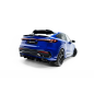 Splitter posteriore (con barre verticali) adatto a Audi Q5 S-Line Sportback / SUV Mk3 (Cod. M-AU-Q5-
