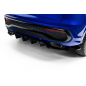 Splitter posteriore (con barre verticali) adatto a Audi Q5 S-Line Sportback / SUV Mk3 (Cod. M-AU-Q5-