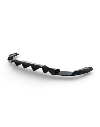 Splitter posteriore (con barre verticali) adatto a Audi Q5 S-Line Sportback / SUV Mk3 (Cod. M-AU-Q5-