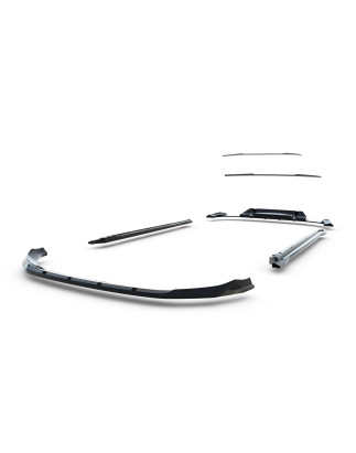 Splitters set adatto a Audi Q5 S-Line Sportback Mk3 (Cod. M-AU-Q5-3-SLINE-SB-SET)